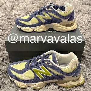 New Balance 9060 Indigo Moss Purple. Mens 10